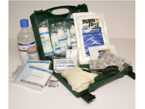 First Aid kit 1-10 Person with Burns & Water HS1C