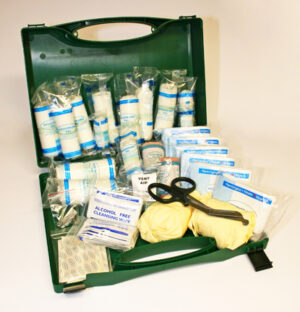 First Aid Kit 11-25 Person with Burns & Water HS2C