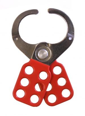 38mm LOCKOUT HASP RED