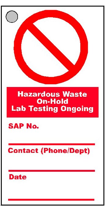 Lab-Testing Ongoing | Safety Tags Multipack