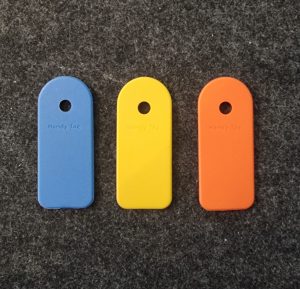 Mini Handy Rubber Tags