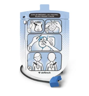Child defibrilation pad package for DDU-100 lifeline series