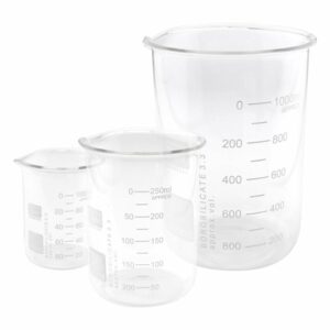Glass Beaker, Low Form (20 per Pack)