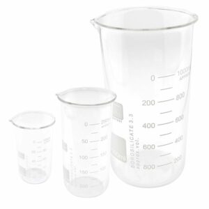 Glass Beaker, Tall Form (30 per Pack)