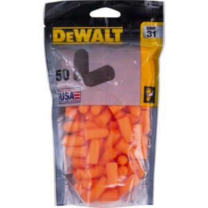 DeWalt DPG12BG50 Uncorded ear plugs, Pack of 50
