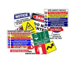 Make Safety a Priority with Our Signage and Accessories