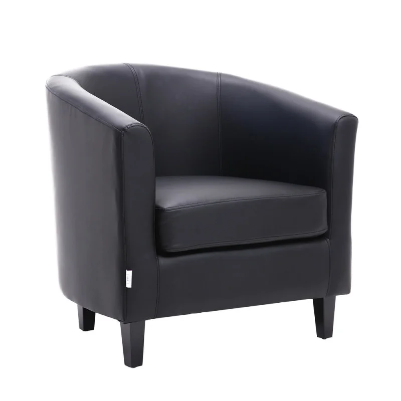 135665 wartezimmersessel teqler schwarz 2