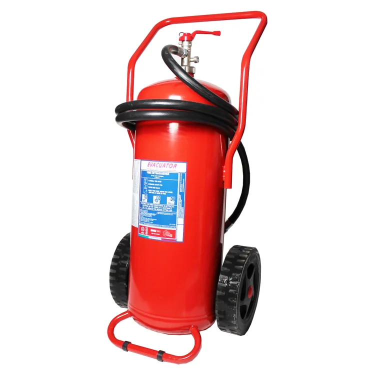 50kg powder wheeled extinguisher