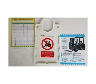 Forklift tags