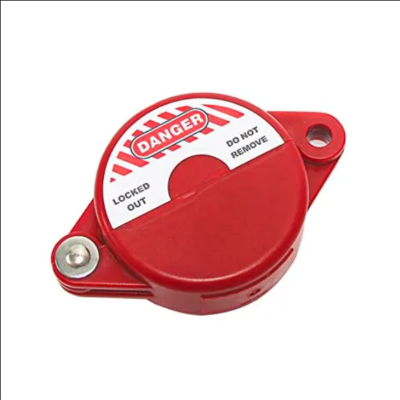 Gate Valve Lockouts(RED)--Stem Diameter 71.5mm-134mm (2 ½"-5")