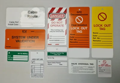 Lockout tags
