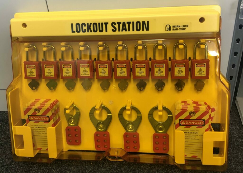 B102-1 Advanced Lockout Station Complete -Pat O Brien Safety