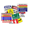 Make Safety a Priority with our Signage and Accessories