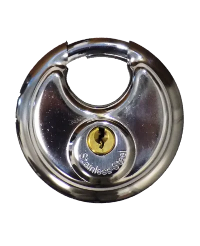 Disc Padlock Stainless steel 2 kopie