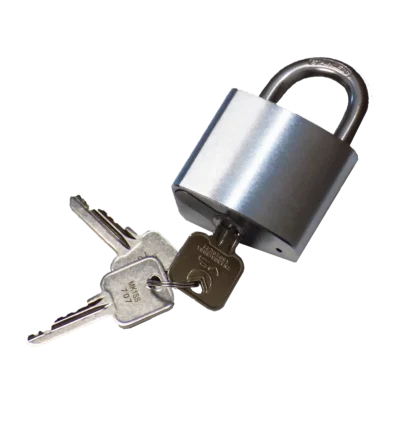 Stainless steel padlock 55 mm 2 kopie scaled