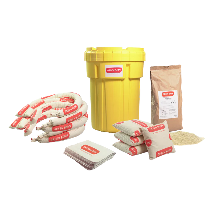 Green Boom Oil-Only Medium Industrial Spill Kit