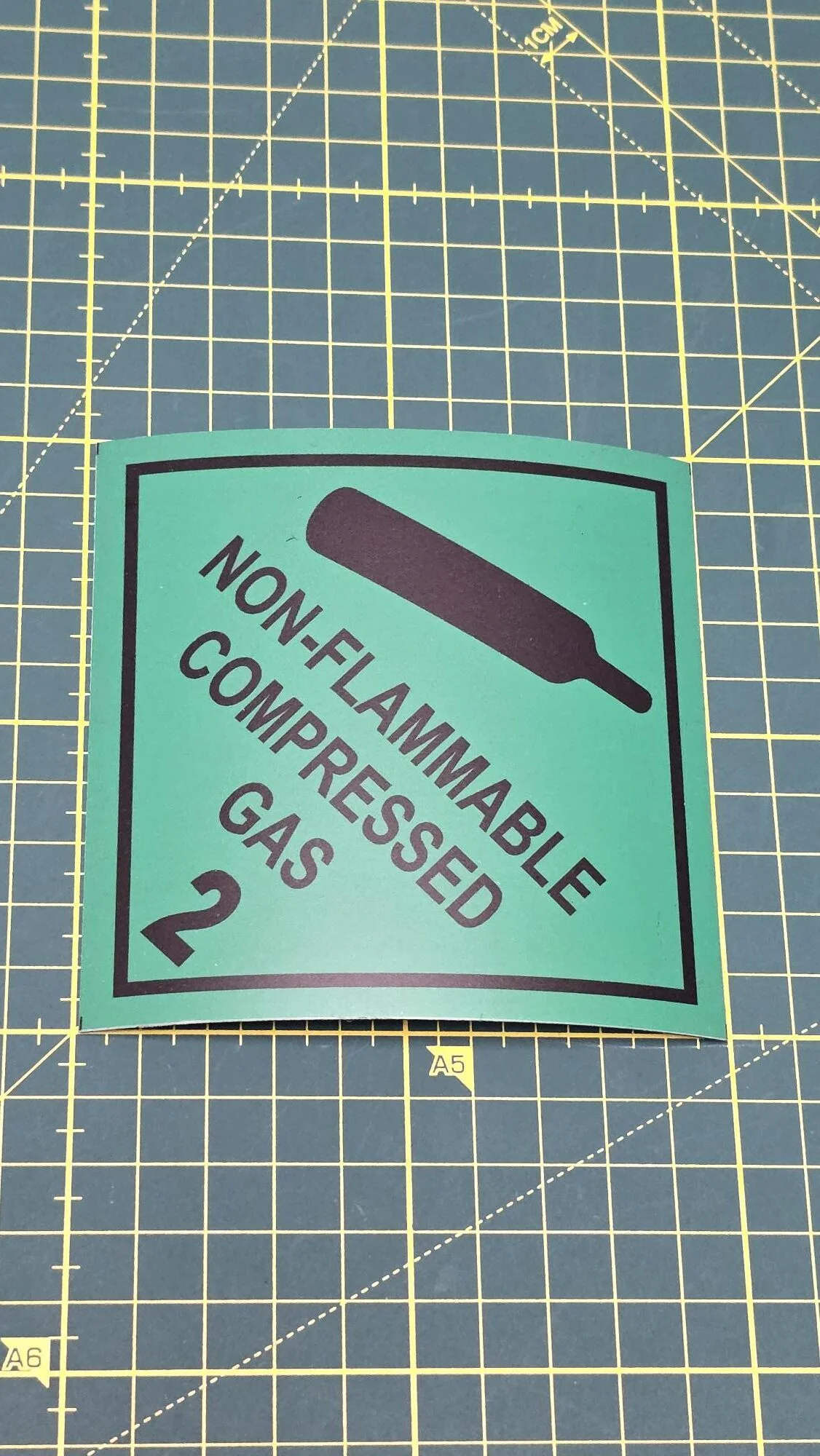 Magntic Sign rotated