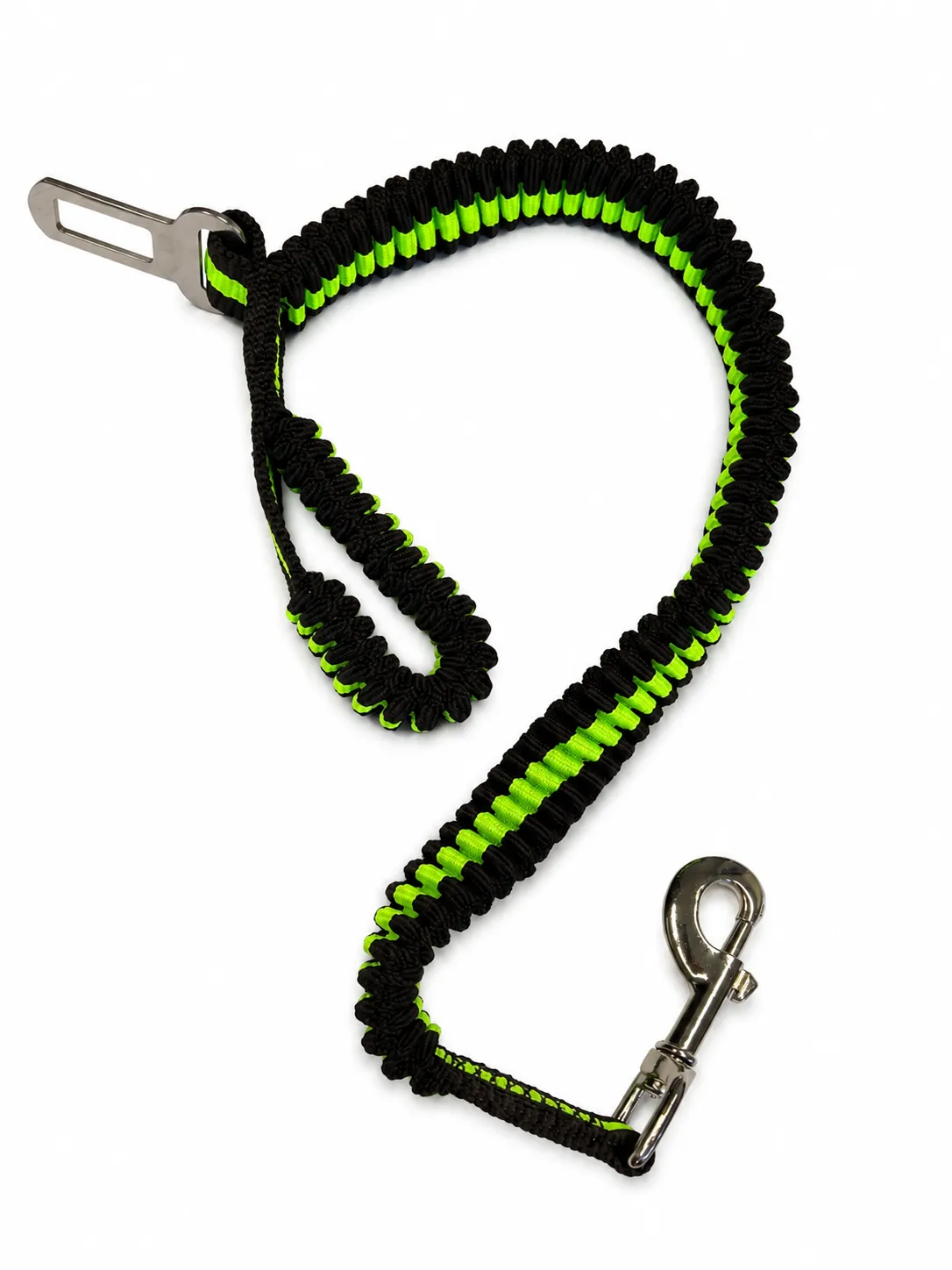 Lead Seat Belt Tether Green
