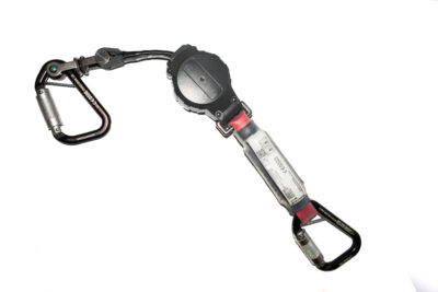 Honeywell Miller MINIMAXI Web 1.5m Self-Retracting Fall Arrester c/w Two Quarter Turn Carabiners
