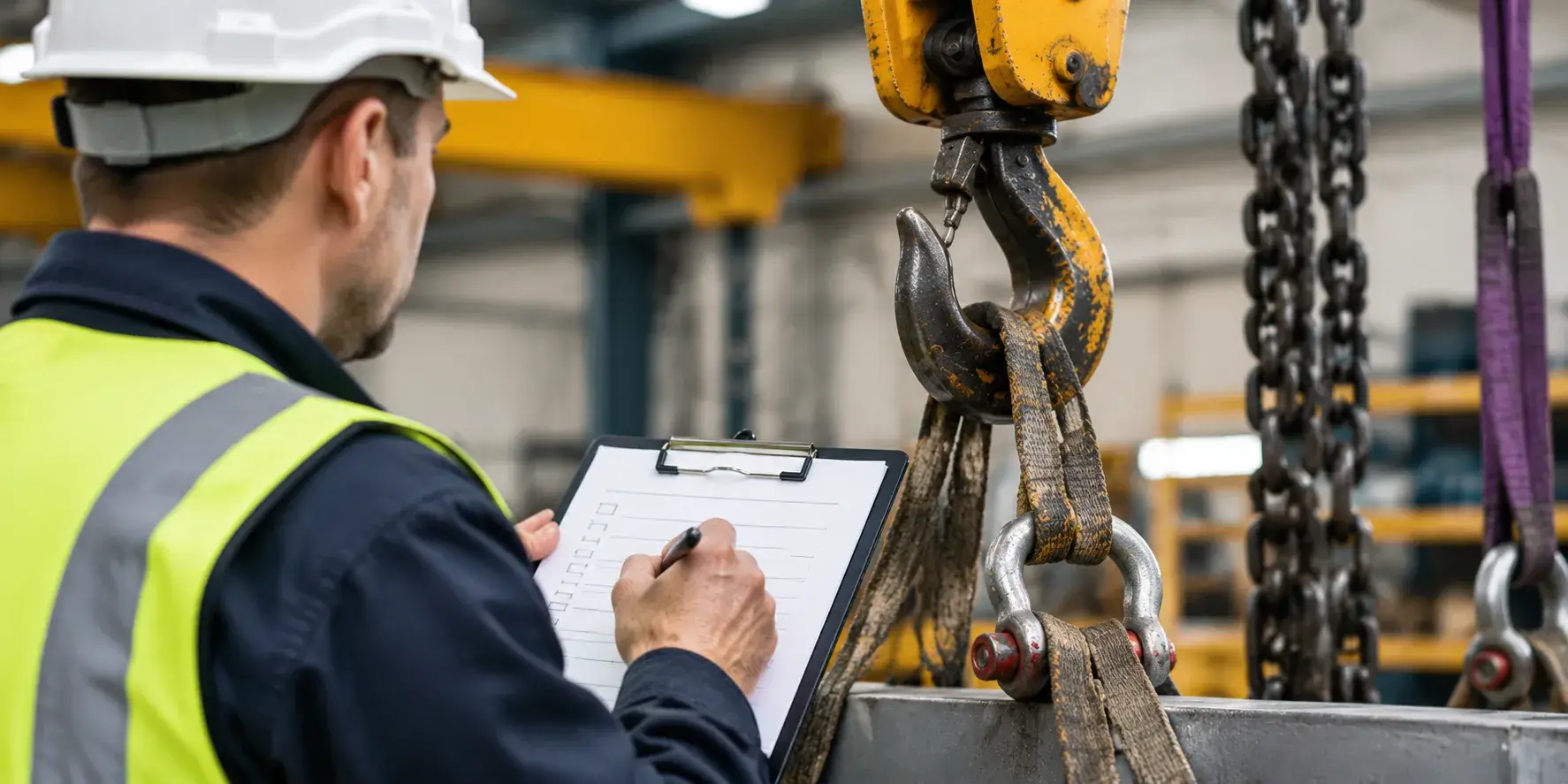 Thorough examination 3 Lifting equipment on a twelve-month examination interval