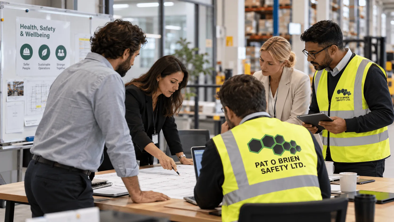 Workplace safety management system for Irish businesses